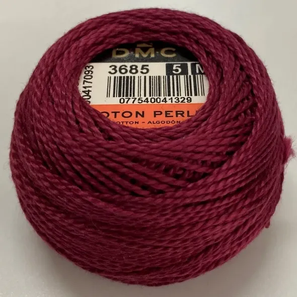 Нитка DMC Pearl Cotton Balls 3685(5)  (арт. 20544)